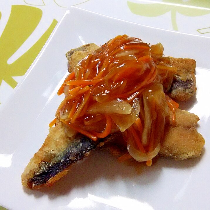 秋刀魚の甘酢あんかけ レシピ 作り方 By Aoi 楽天レシピ